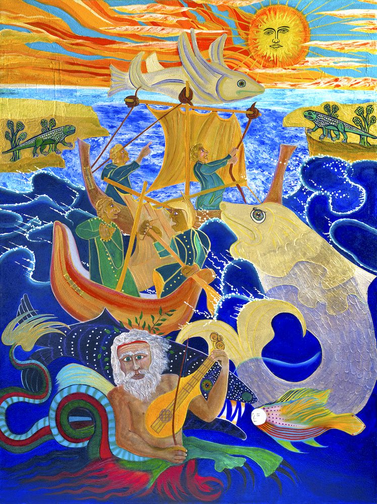 Poseidon Fiddles with Time, by Michael O'Kelly.
